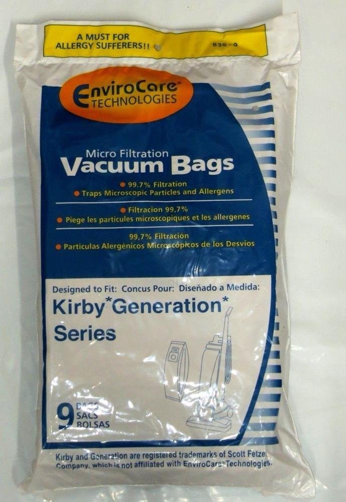 Vacuum Cleaner Bags 9 Vacuum Bags for Kirby Generation G3 G4 G5 G6