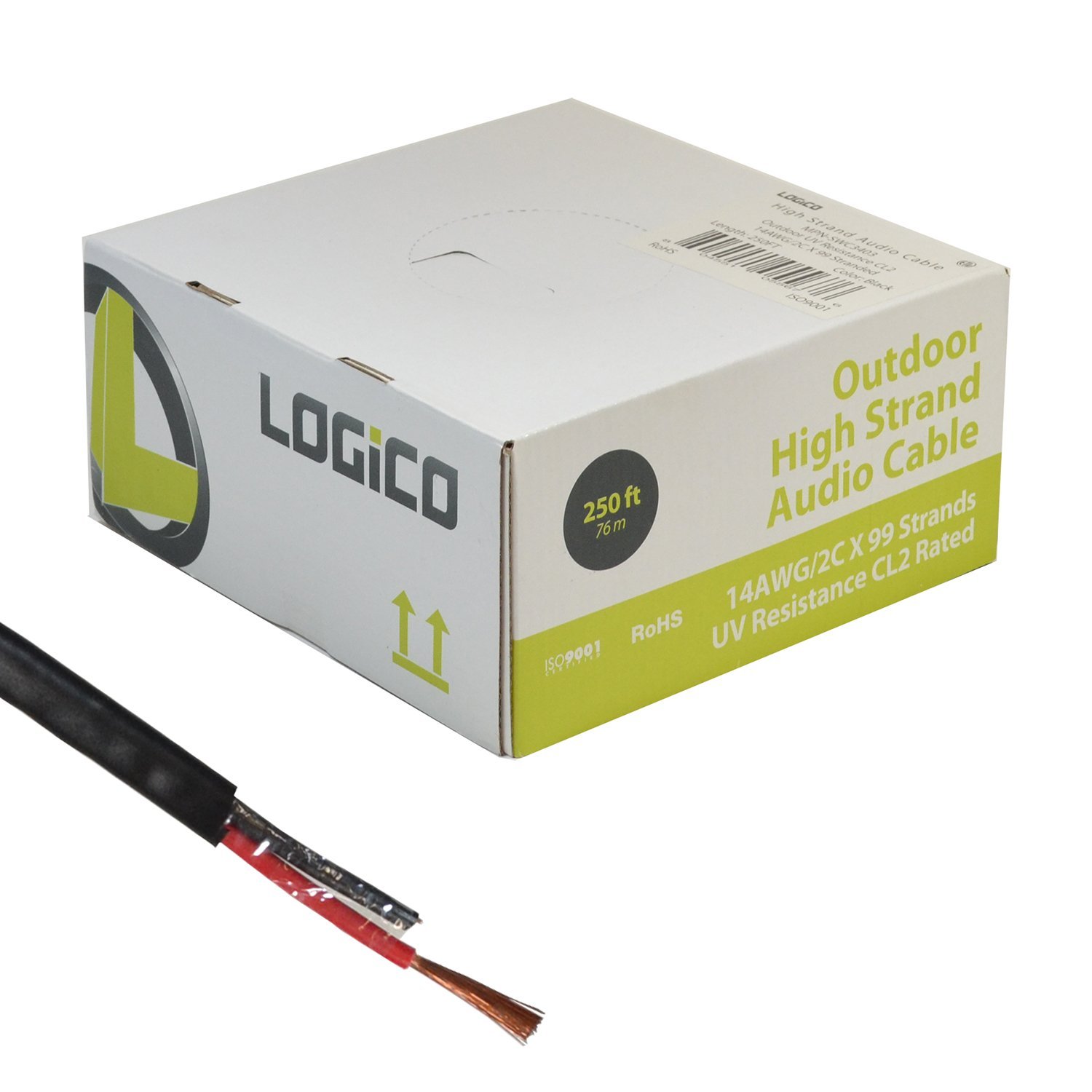 Outdoor Speaker Wire Direct Burial 14 AWG 2c Black free image download