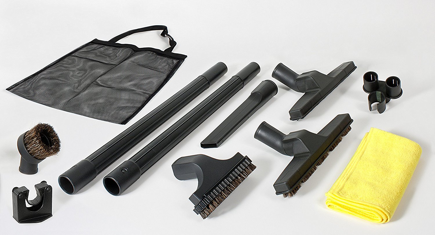 10 piece Deluxe Central Vacuum Cleaning Tools Accessory/Attachment Set