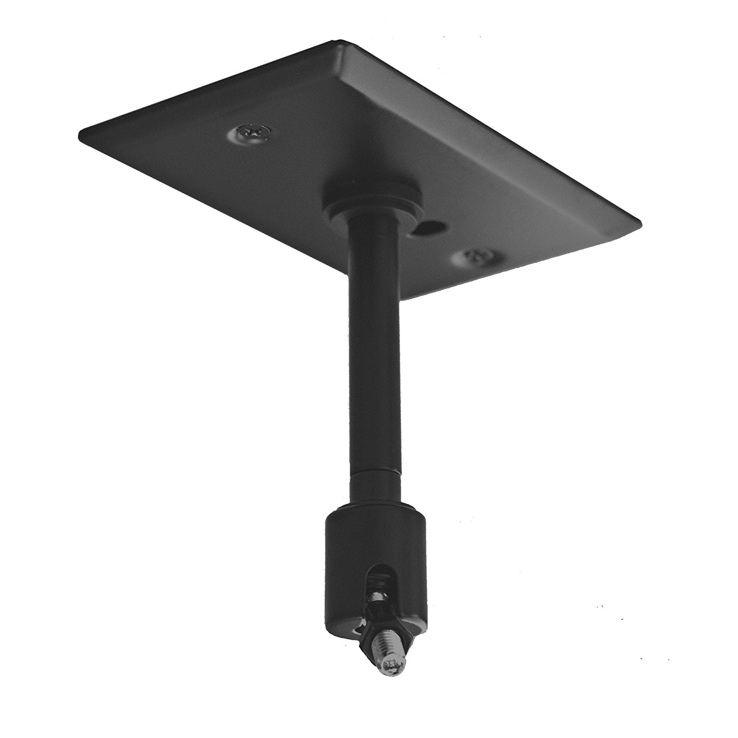 Pinpoint Mounts AM21Black Universal Home Theater Speaker Wall Ceiling Mount with Electrical Box