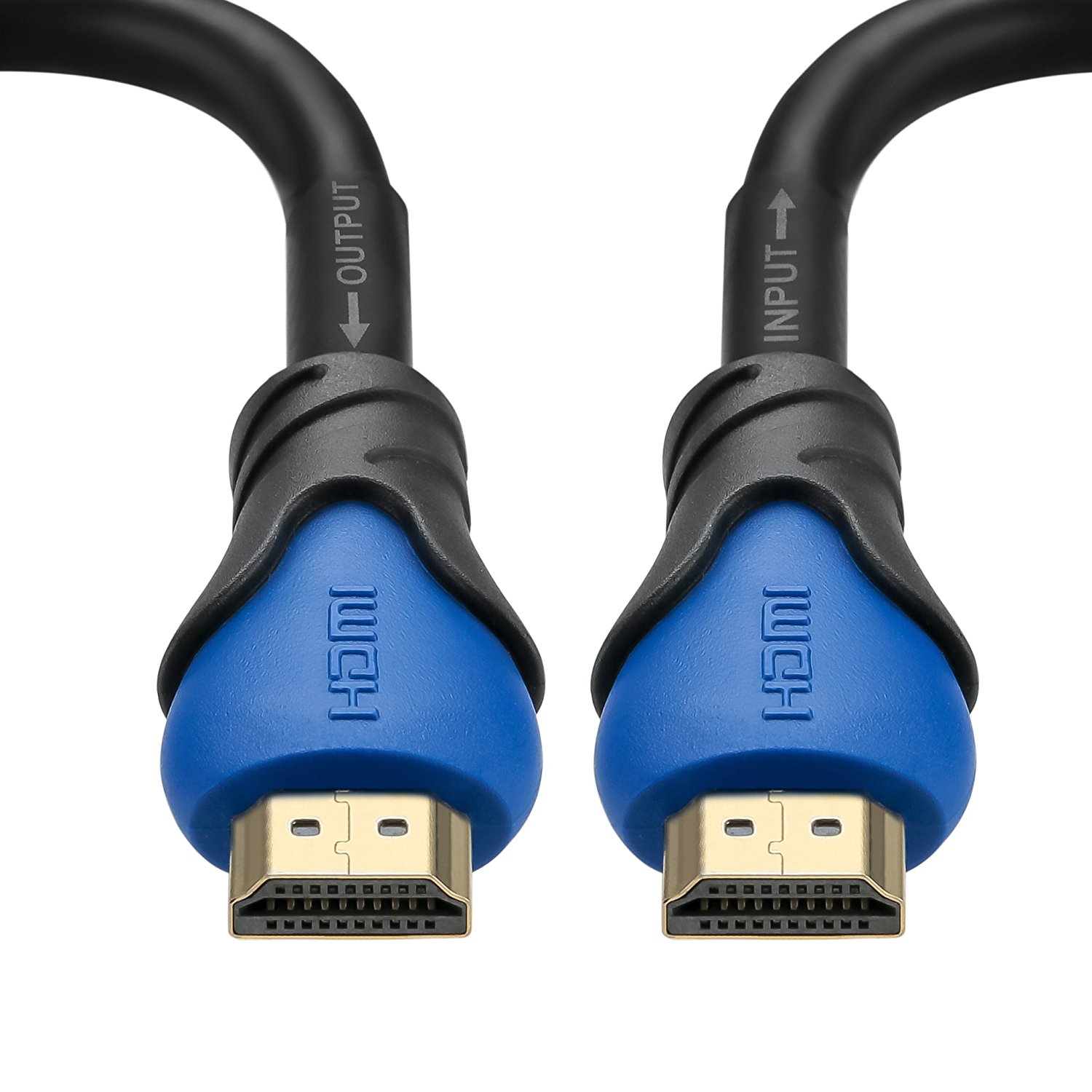 Atech Series Blue&black High speed Hdmi Cable 100 Ft with Builtin