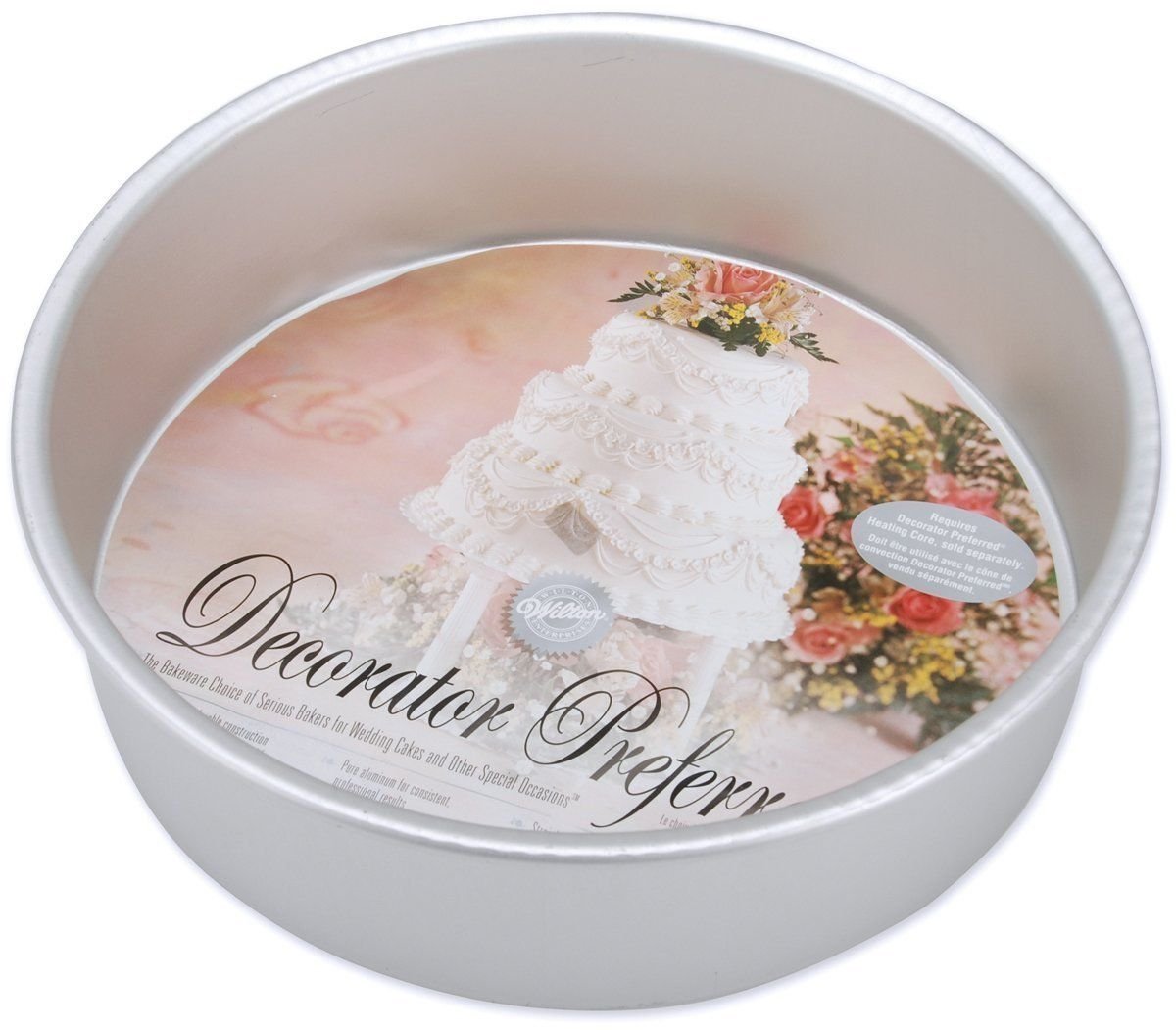 Wilton 10 x 3" Deep Decorator Preferred Round Pan free image download