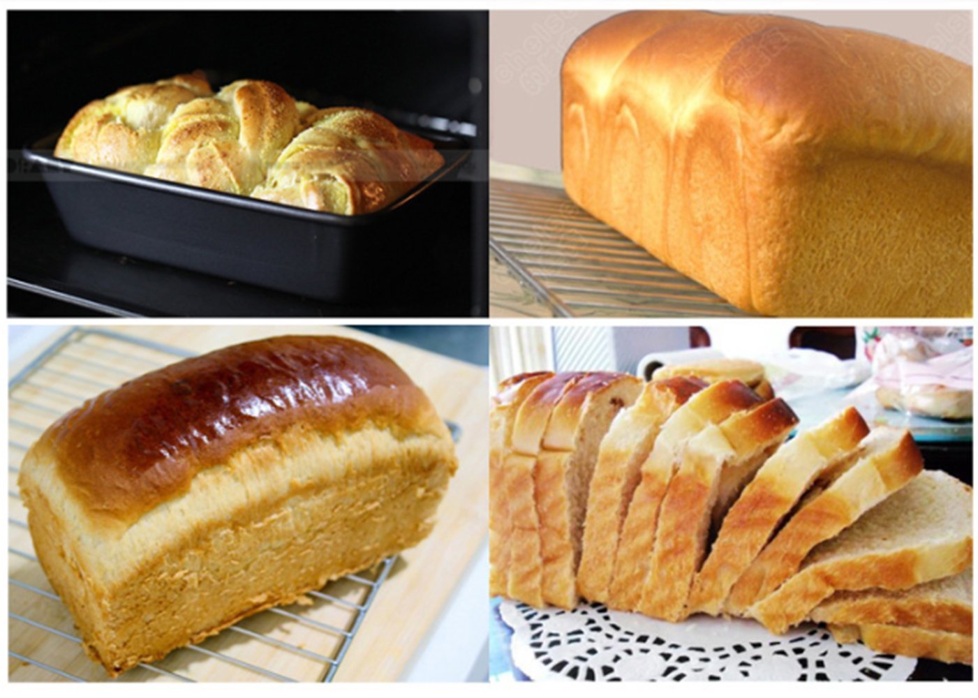 Meleg Otthon Professionaln Heavy Duty Bread Loaf Pan Nonstick, Perfect