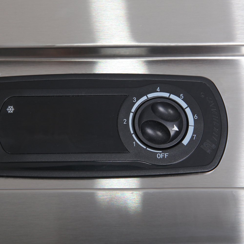 1000L Dual Compressor 4Door Restaurant Kitchen Stainless Steel Reach