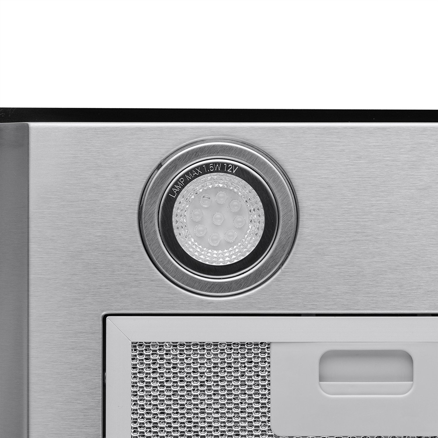 Gracelvoe 36 inch Kitchen Island Vented/ Ductless Stainless Steel Range