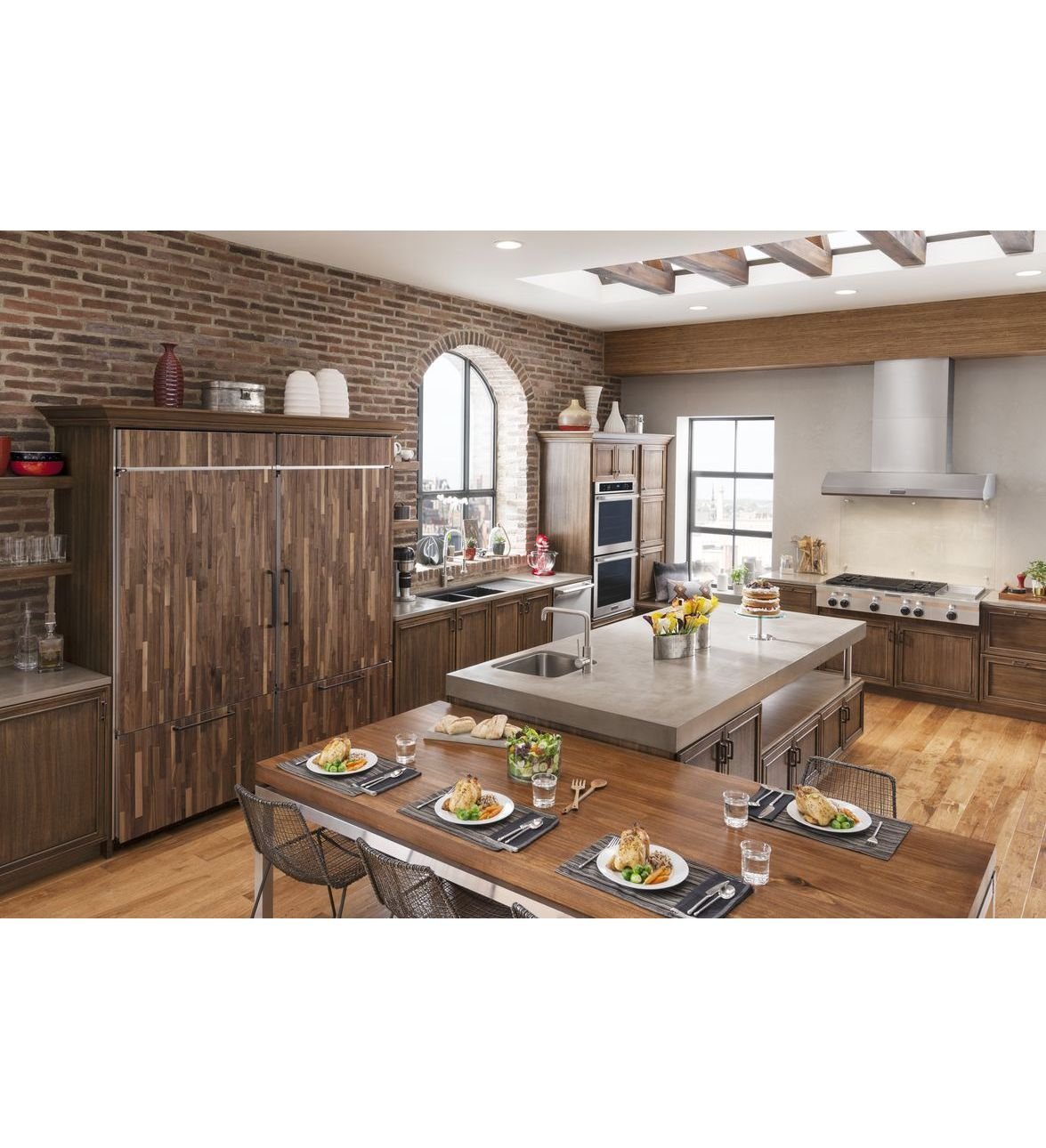 KitchenAid KGCU484VSS 48 Commercial Style Gas Rangetop Stainless