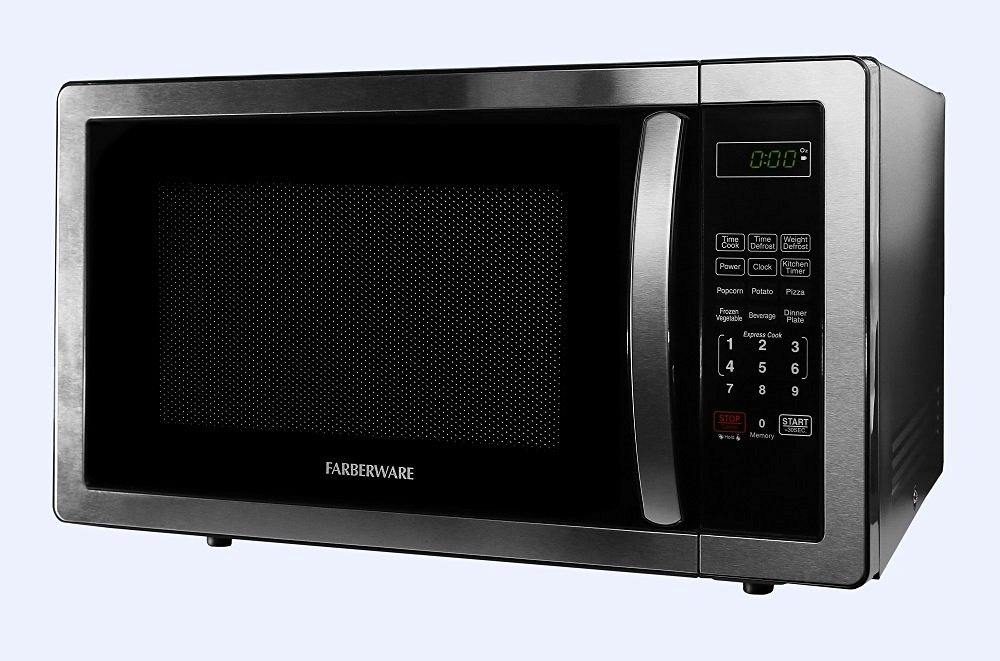 Farberware FMWO11AHTBKB Classic 1000W Microwave Oven, 1.1 cu. ft
