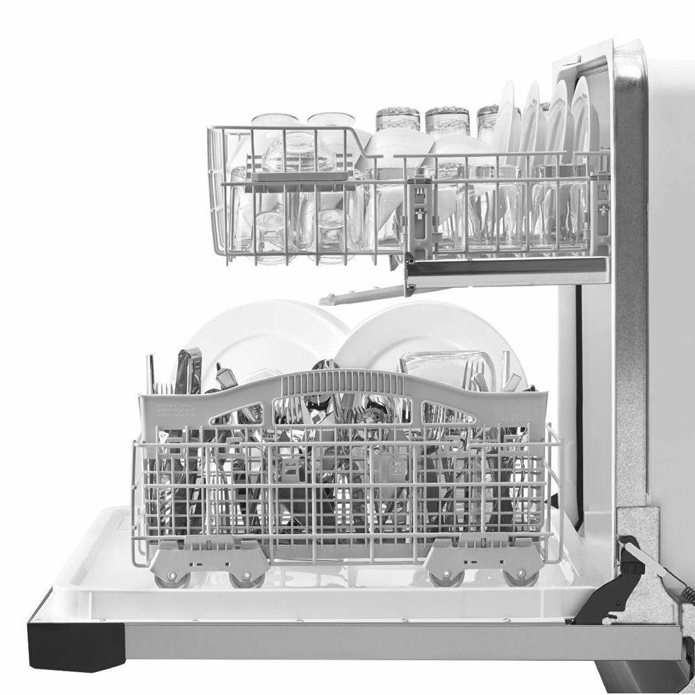 Dishwasher Whirlpool 23.88" BuiltIn Countertop White or Black Kitchen