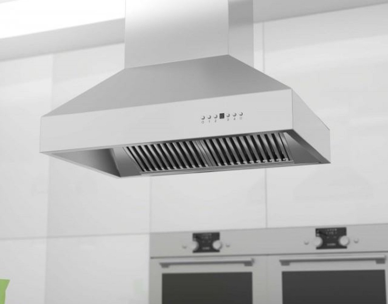 Z Line 597i42 900 CFM Island Mount Range Hood, 42", Stainless Steel N3