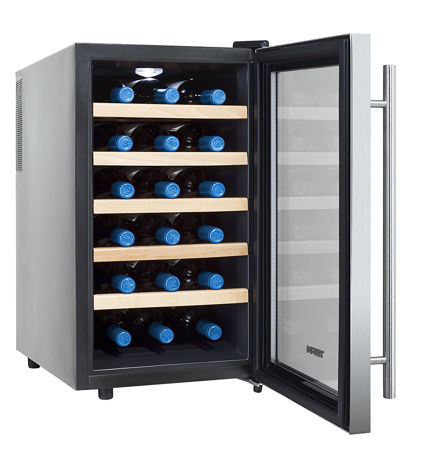 18 Bottle Single Zone Freestanding Wine Refrigerator N4 free image download