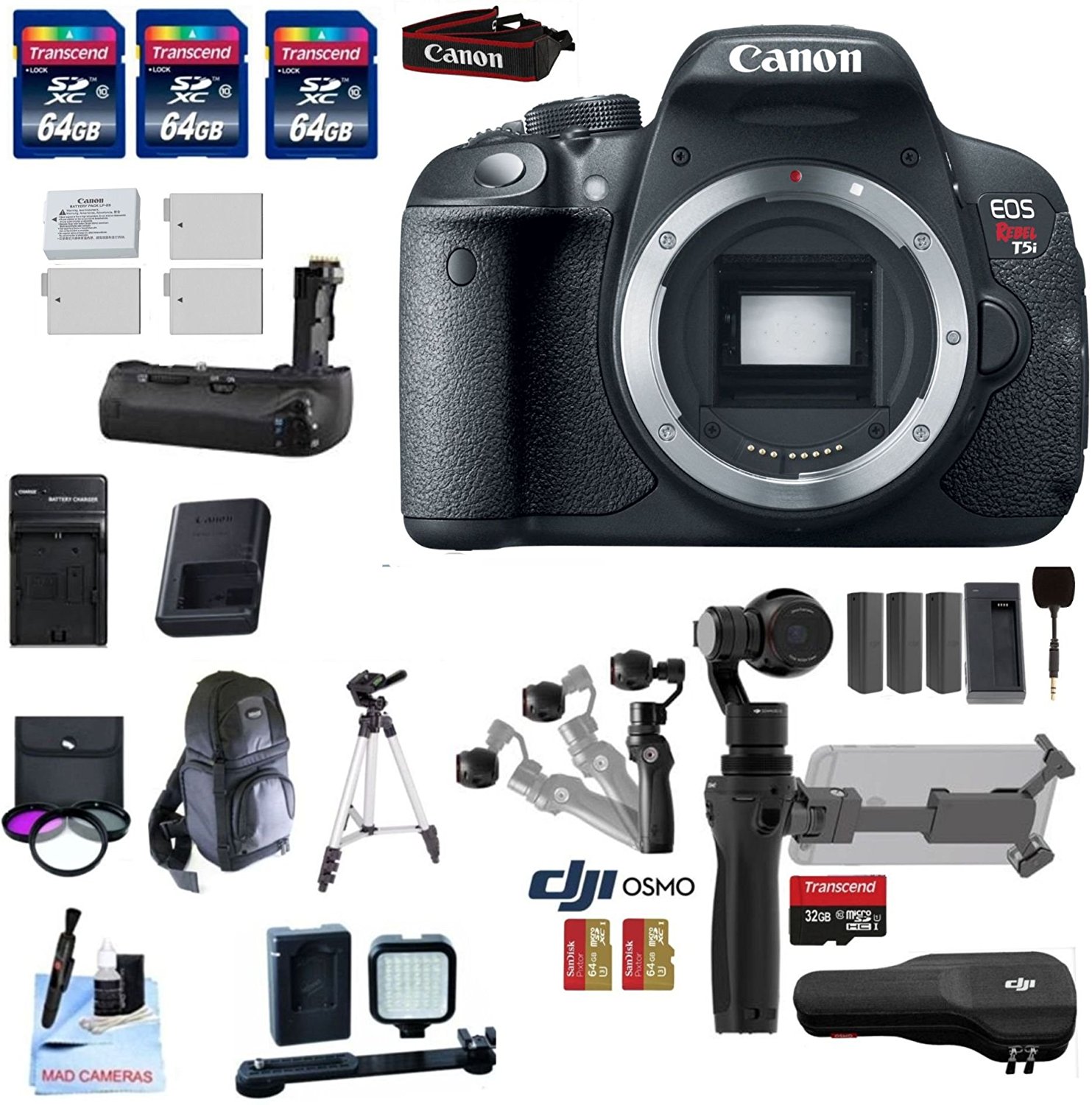 Professional Photographer / Videographer Kit DJI OSMO 4K Starter Kit