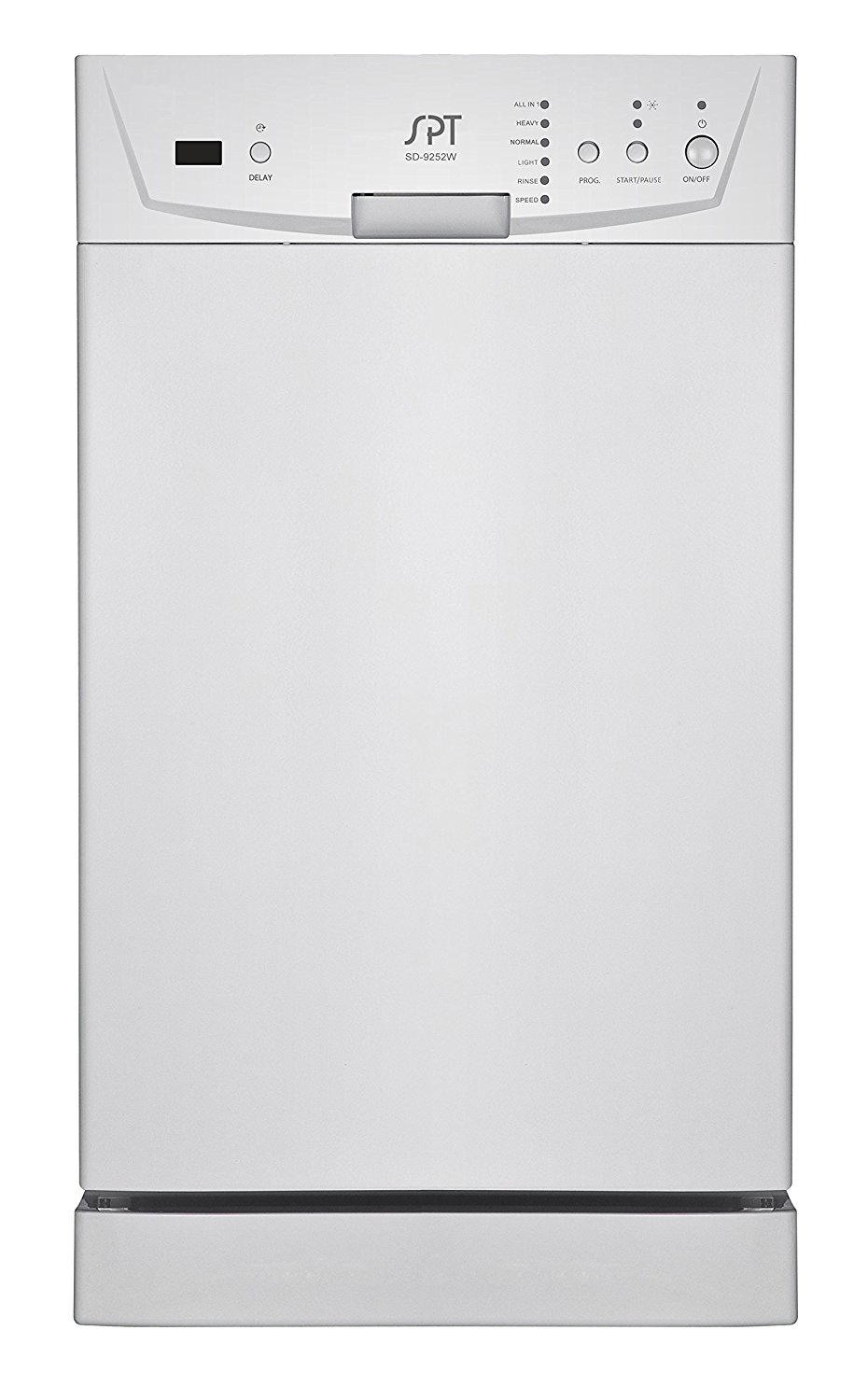 SPT SD9252W Energy Star 18" BuiltIn Dishwasher, White N2 free image