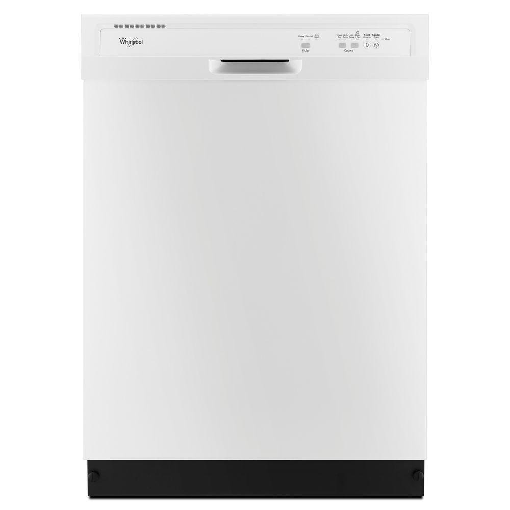 Dishwasher Whirlpool 23.88" BuiltIn Countertop White or Black Kitchen