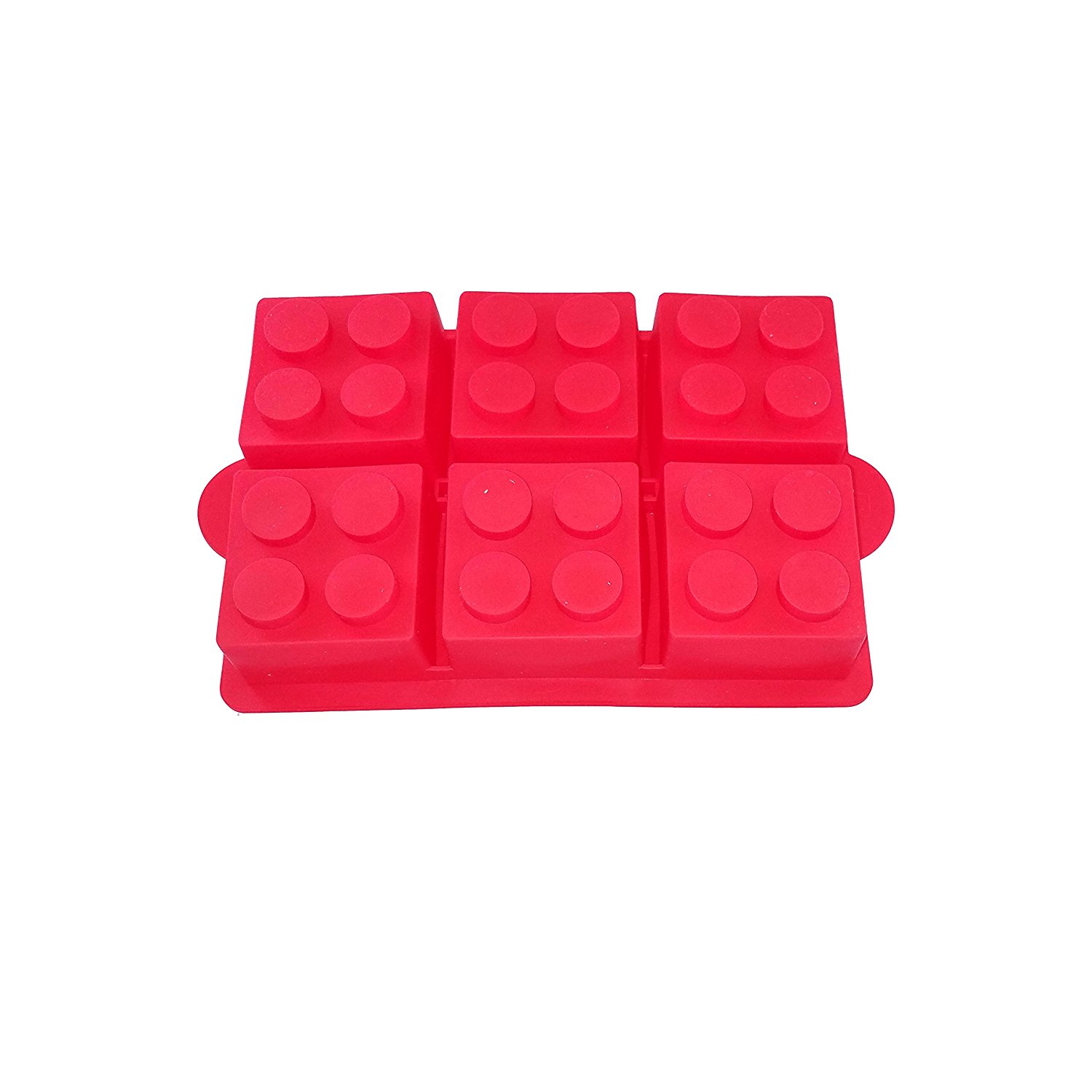 Large Silicone Minifigure + Brick Ice Cube Tray, Jello, Gummy Candy