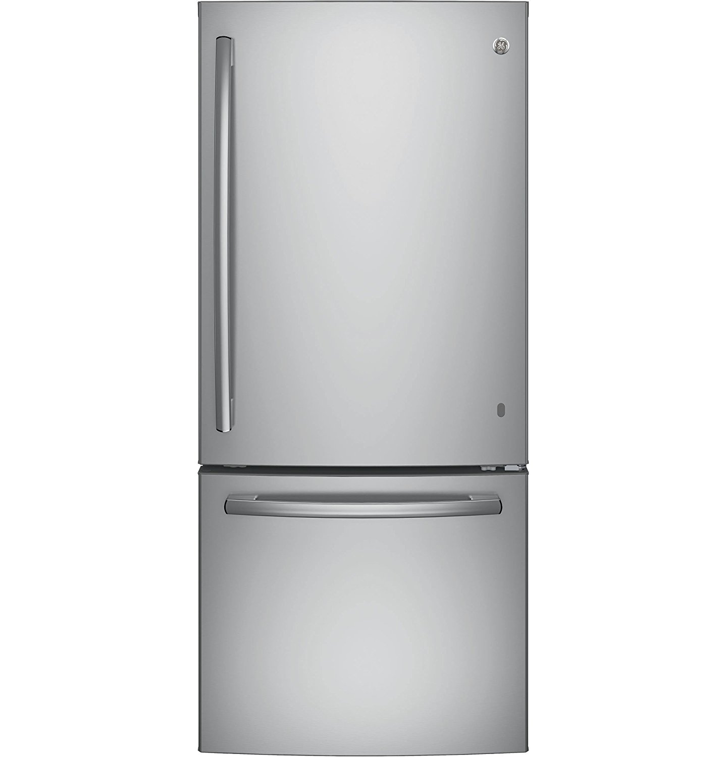 GE GBE21DSKSS Energy Star Qualified BottomFreezer Refrigerator with 20
