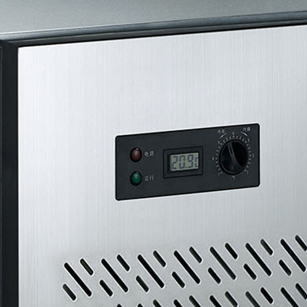 1.8 meter Stainless Steel UnderCounter Worktop Commercial Refrigerator