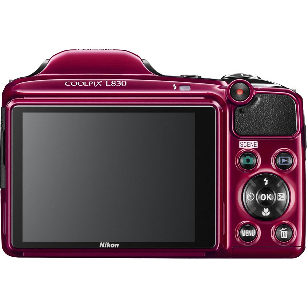 Nikon COOLPIX L830 16 MP CMOS Digital Camera with 34x Zoom NIKKOR Lens