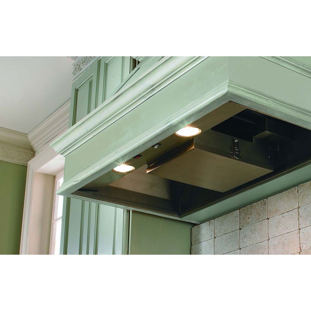 VentAHood KH34SL SS 35" Decorative Wall Hood Liner With 250 CFM 7.4 Sones Sound Level Power