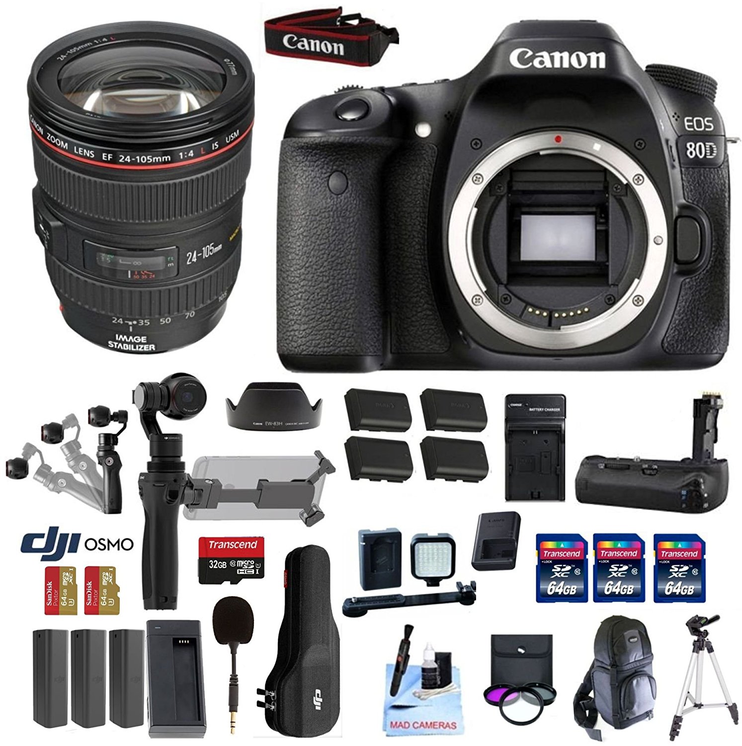 Professional Photographer / Videographer Kit DJI OSMO 4K Starter Kit