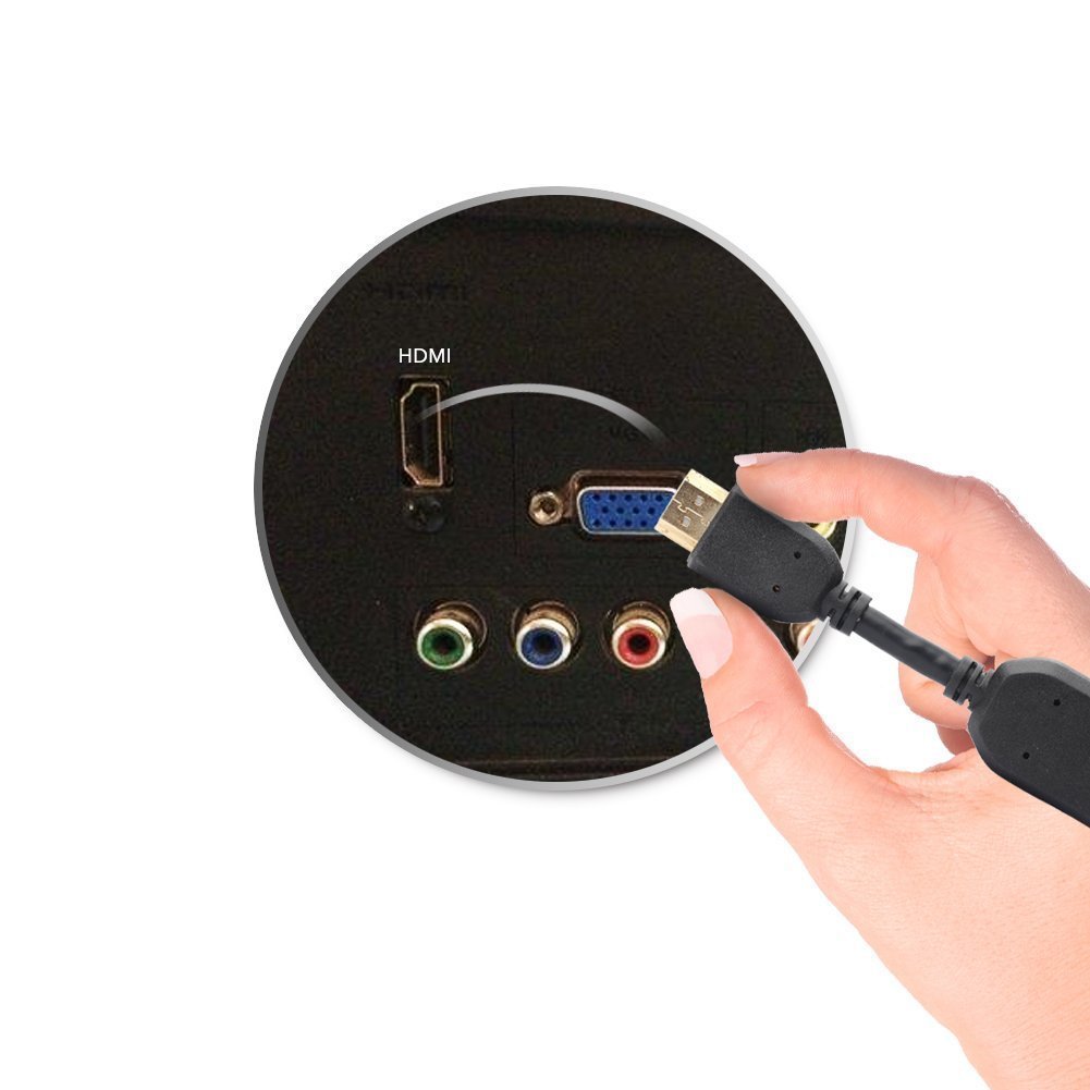 DIZA100 Any Angle Adjustable Rotation HDMI Male to Female Swivel