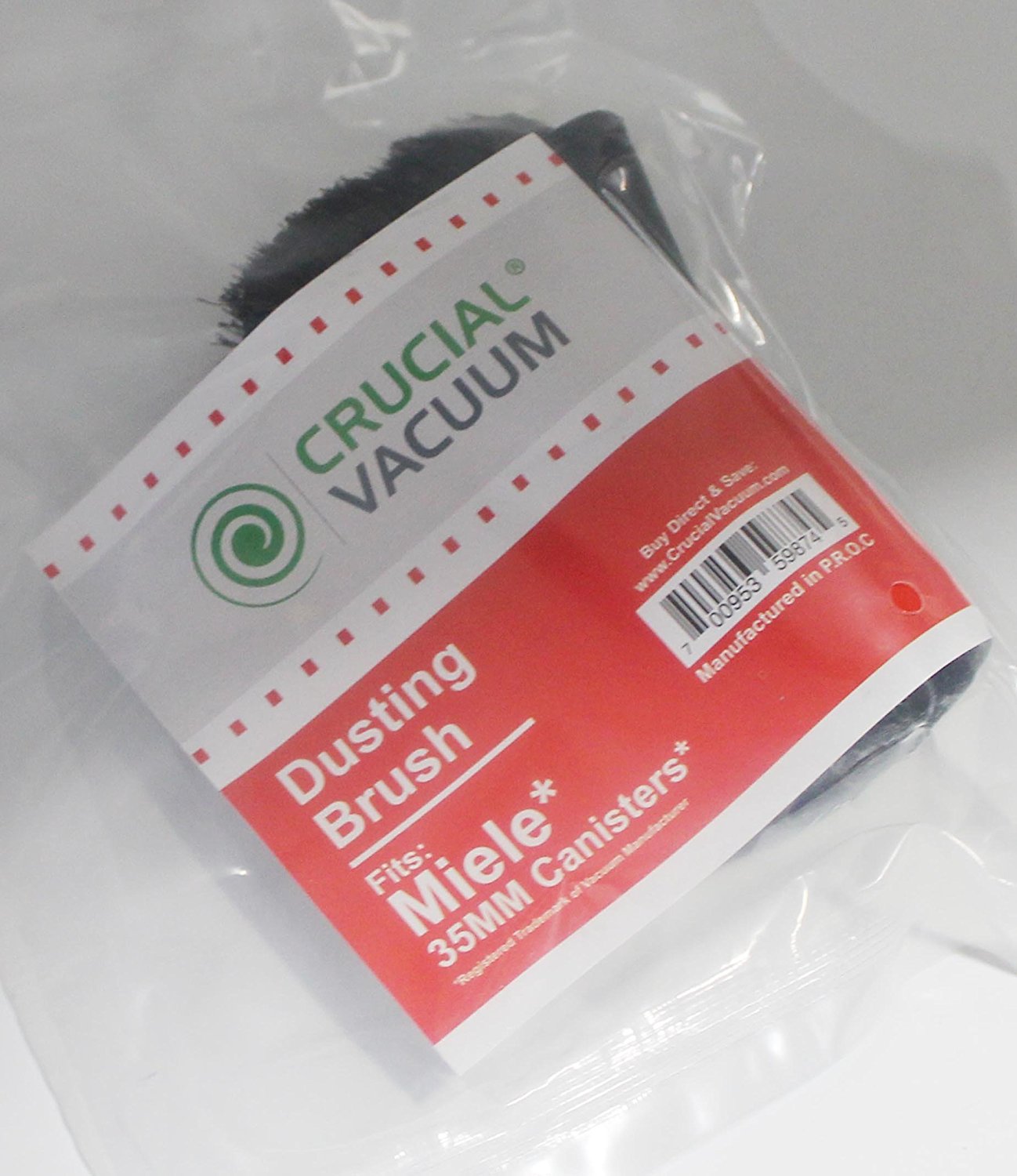 Crucial Vacuum Miele Dusting Brush Tool, Fits Miele Canister Vacuums