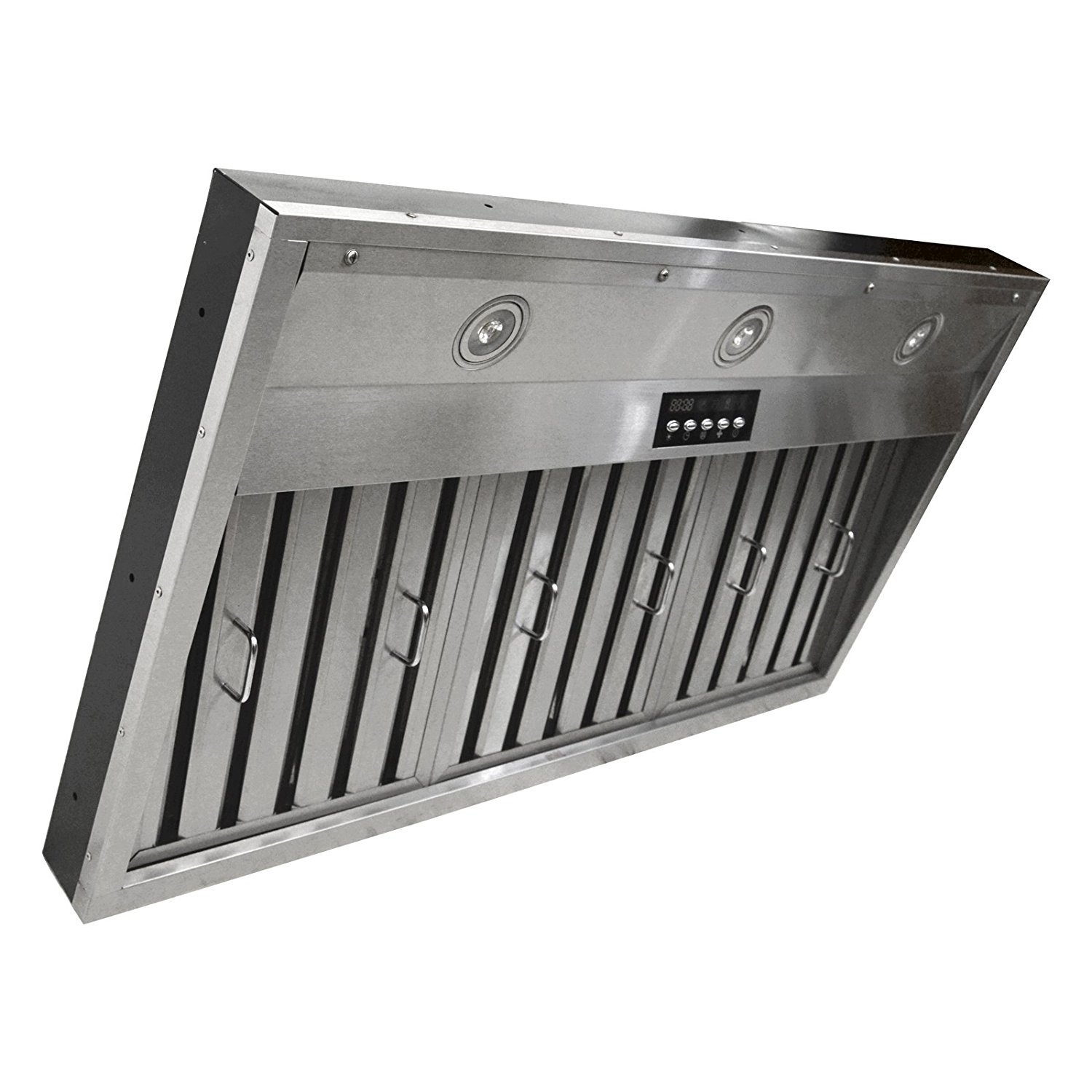 KOBE Range Hoods IN2642SQB1200 BuiltIn Range Hood 1200 CFM, Dual