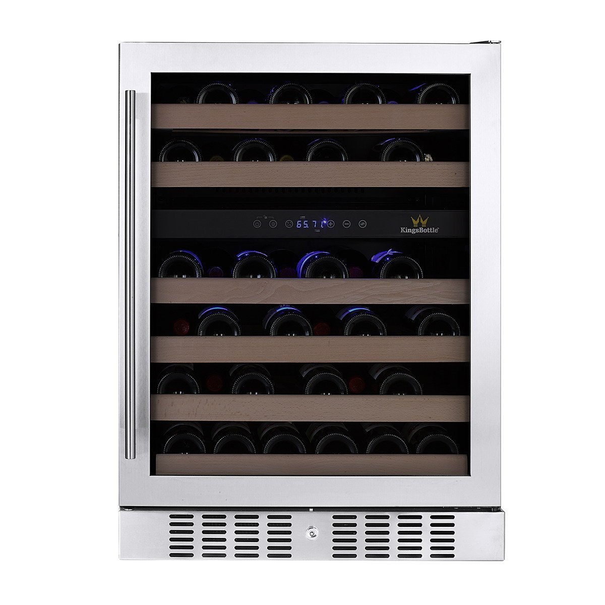 46 BOTTLE DUAL ZONE WINE REFRIGERATOR N3 free image download