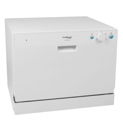 Koldfront 6 Place Setting Countertop Dishwasher White N5 free image