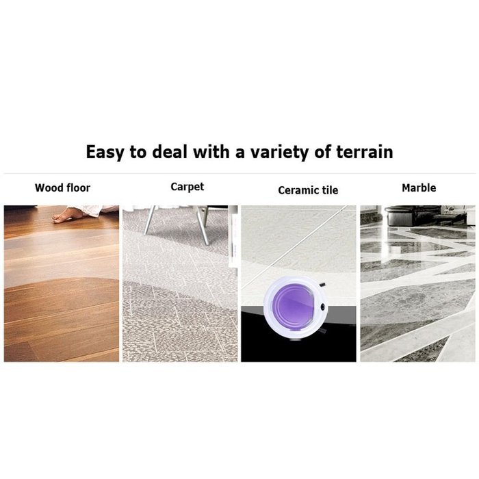 Floor Cleaning Robot Automatic Slim ultraquiet vacuum cleaner sweeping