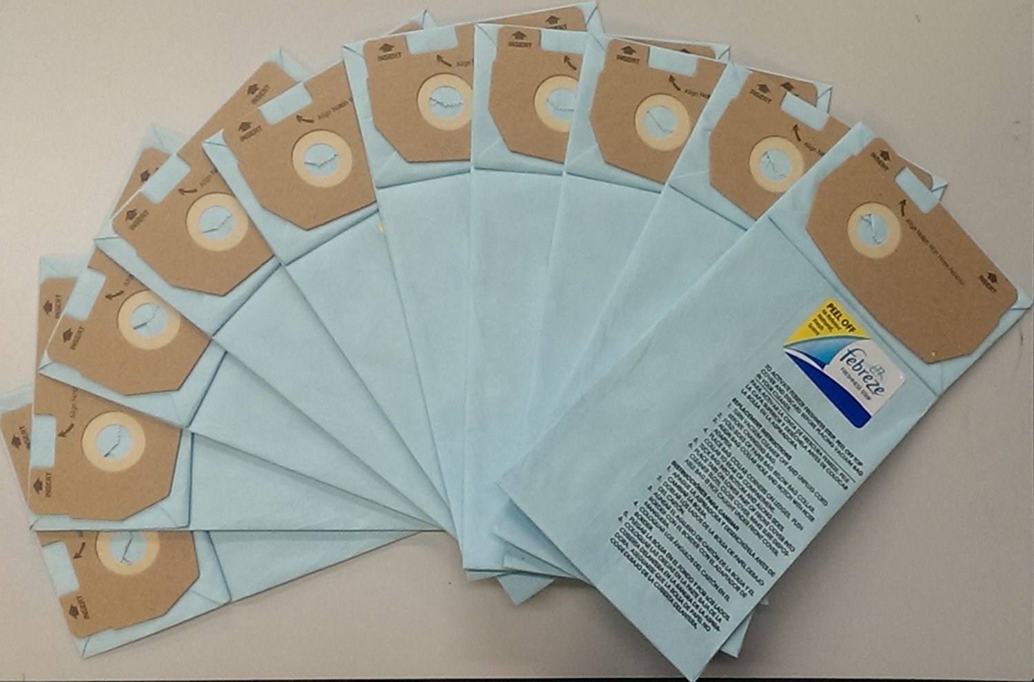 10 Eureka AA Febreze Vacuum Cleaner Bags free image download