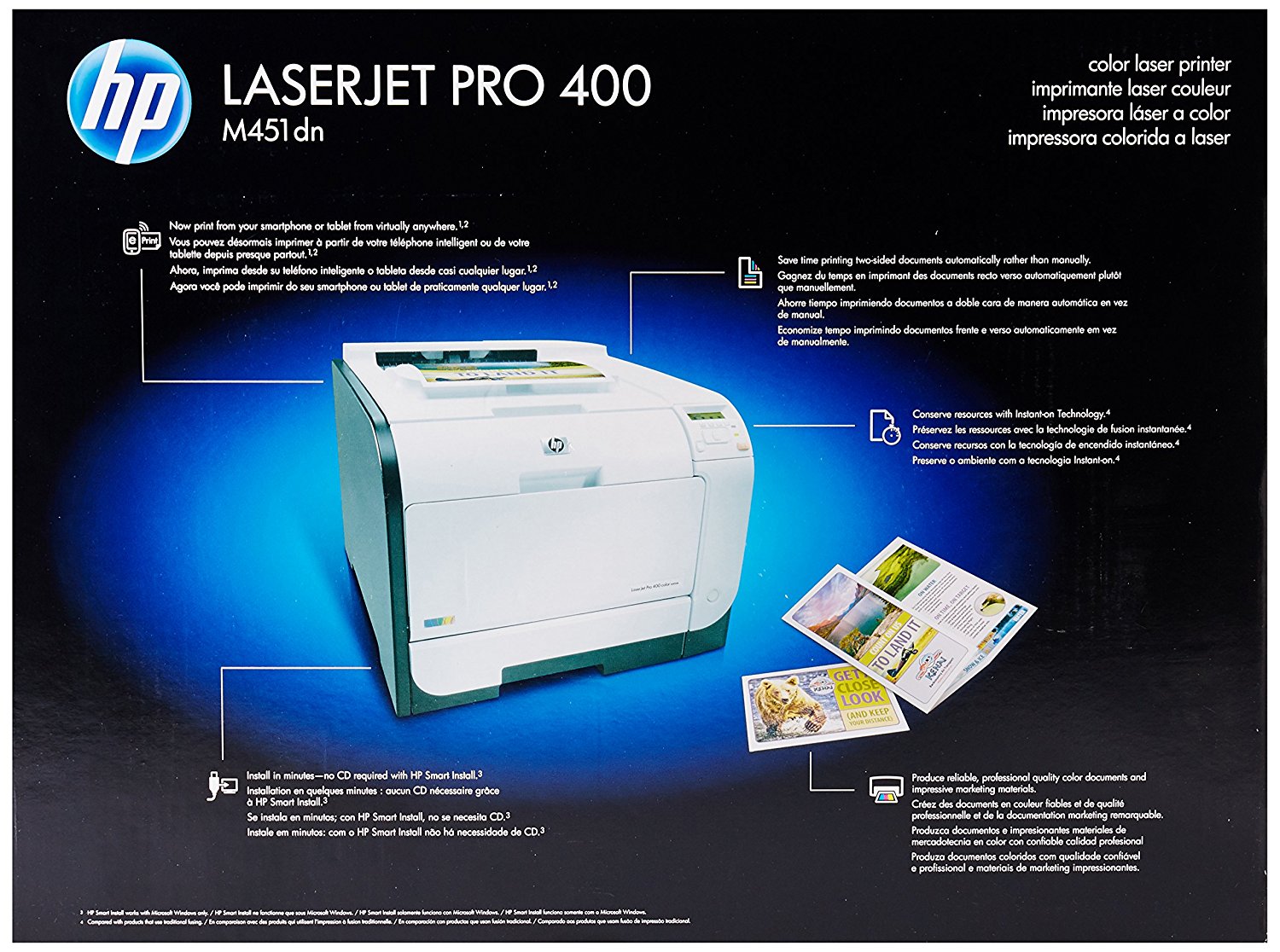 HP Laserjet Pro M451dn Color Printer (Discontinued By Manufacturer