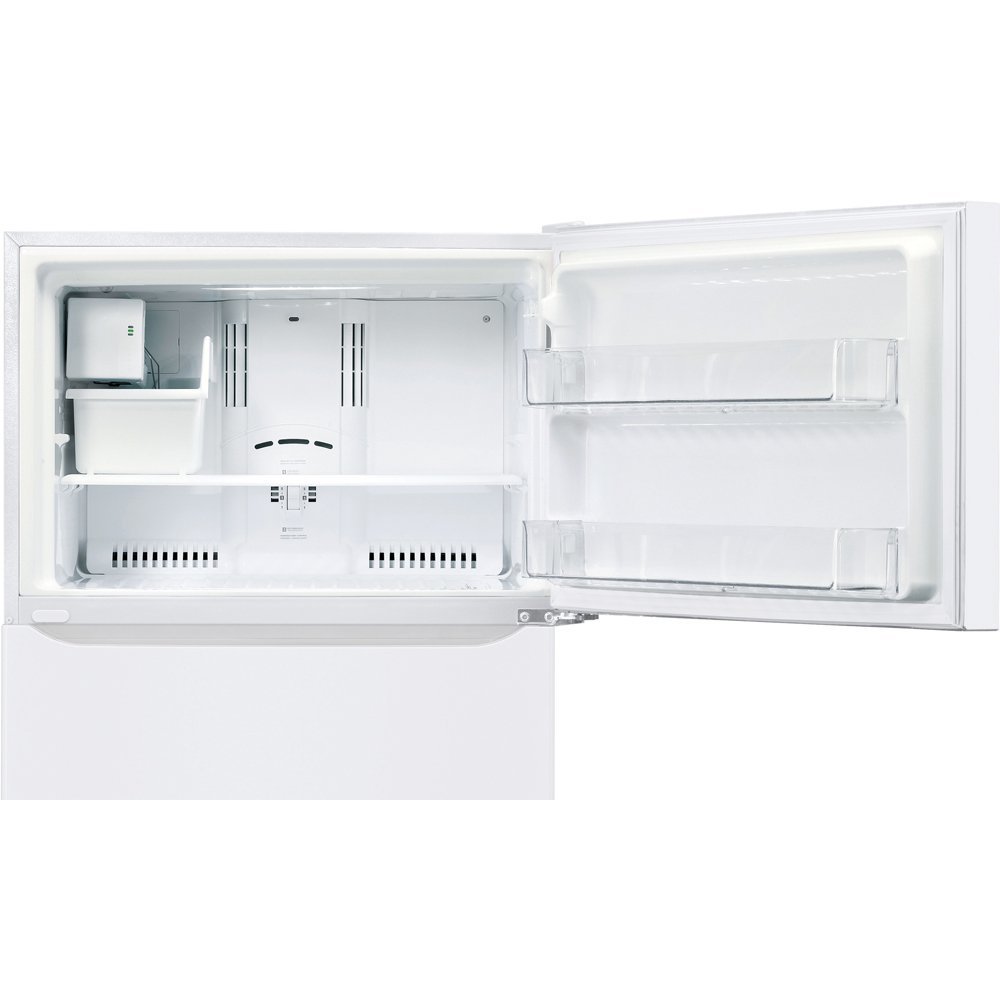 LG LTCS24223W 23.8 Cu. Ft. White Top Freezer Refrigerator Energy Star