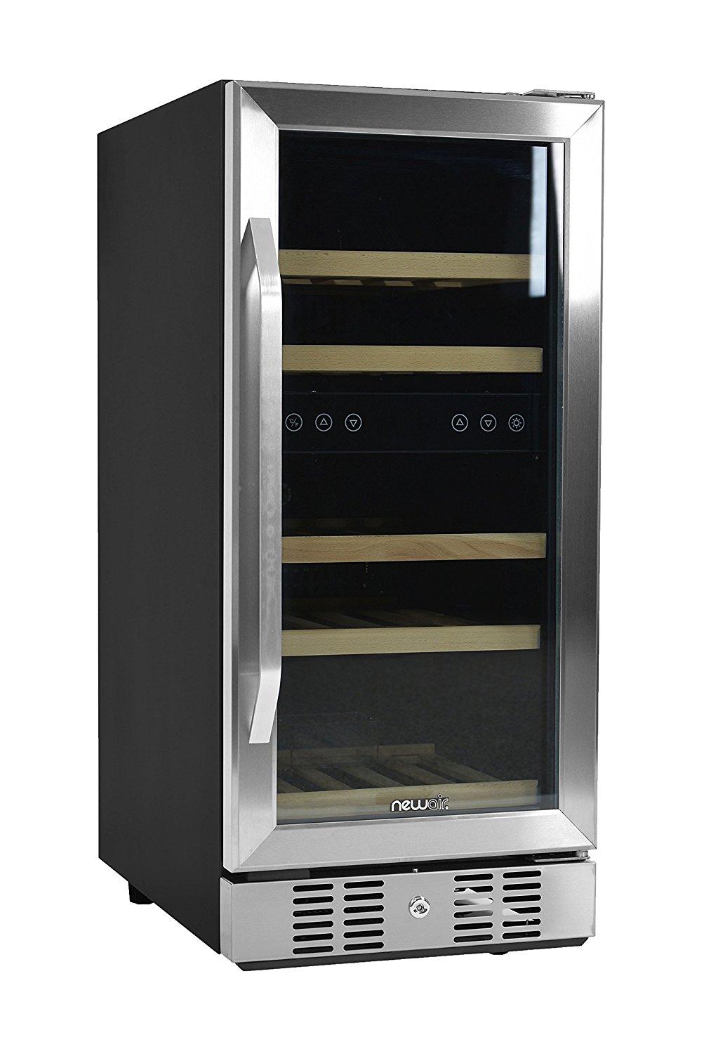 NewAir AWR290DB Compact 29 Bottle Compressor Wine Cooler, Black