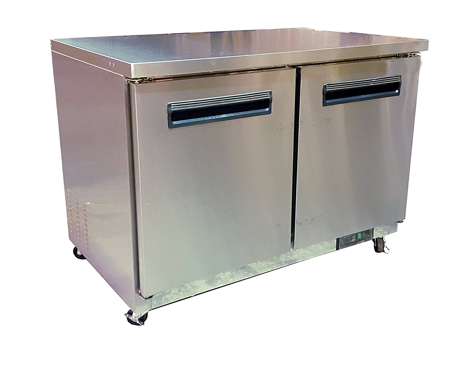 Stainless Steel Commercial 48" Undercounter Refrigerator Cooler free