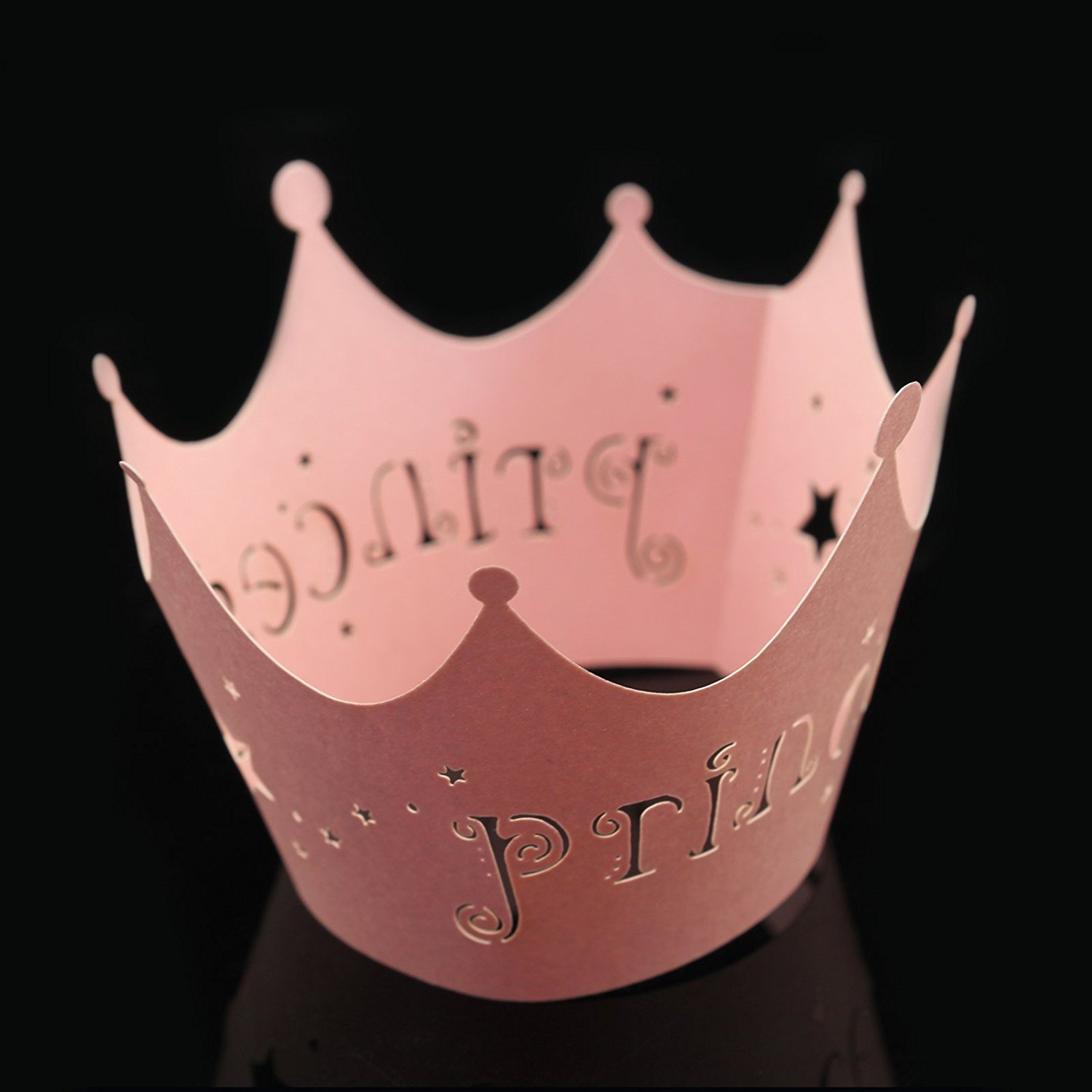 Bit Fly Princess Crown Baby Shower Birthday Party Laser Cut Celebration