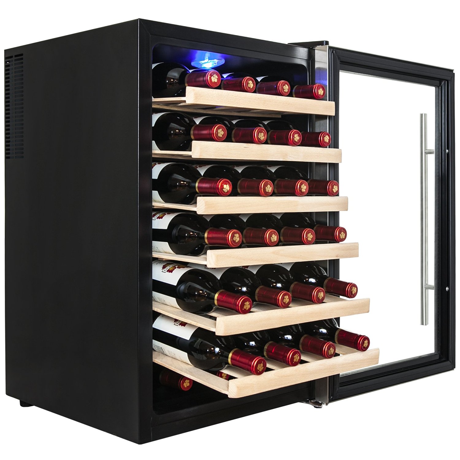 Firebird New Thermoelectric Quiet Operation Wine Cooler Cellar Chiller