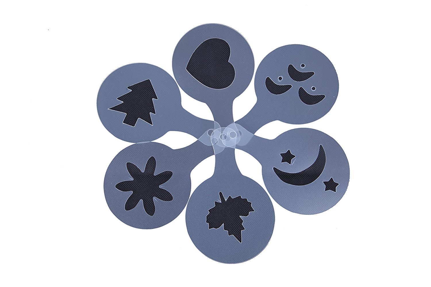 Coffee Stencil Easy Cappuccino Art Barista Plastic Decorating Food