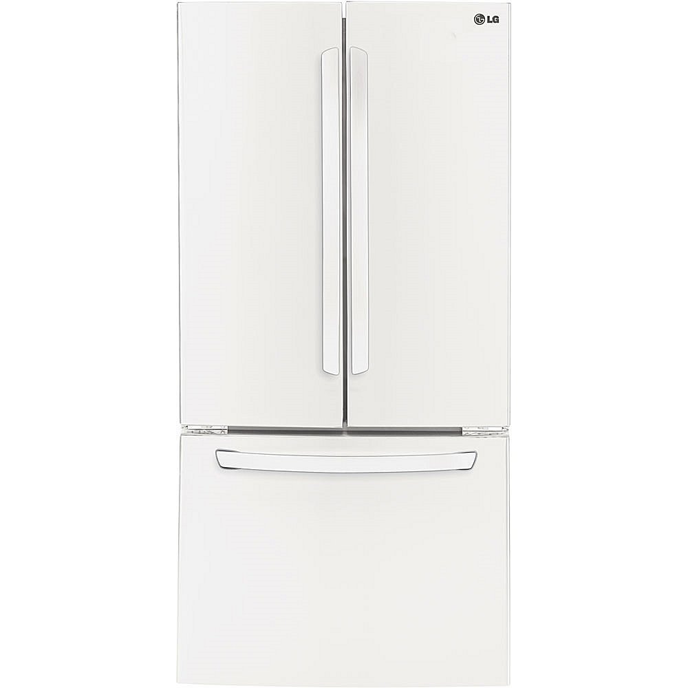 LG LFC24770SW 24.0 Cu. Ft. Smooth White French Door Refrigerator
