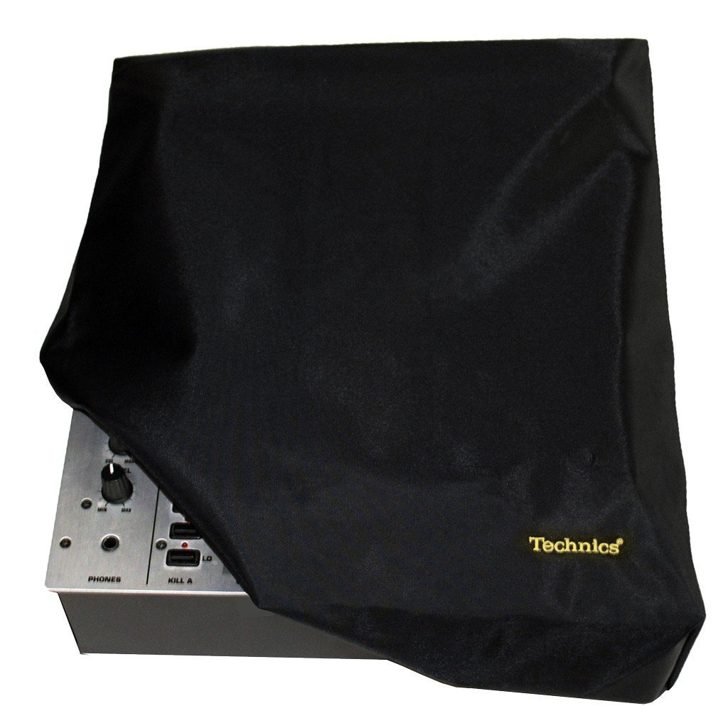 Technics Mixer Cover Black / Gold Embroidered N2 free image download