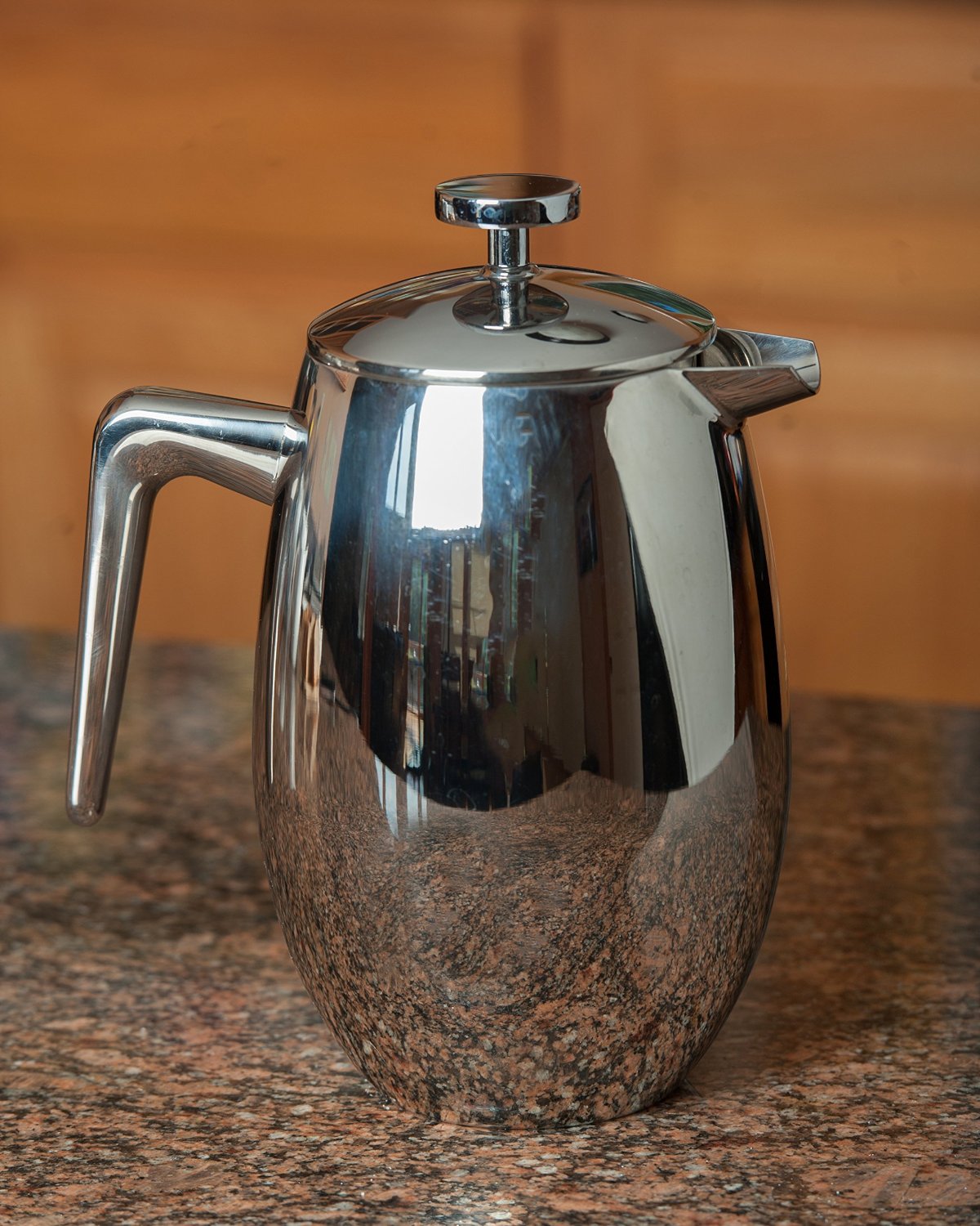 FP Coffee Maker French Press Coffee Maker w/ Insulated Stainless Steel