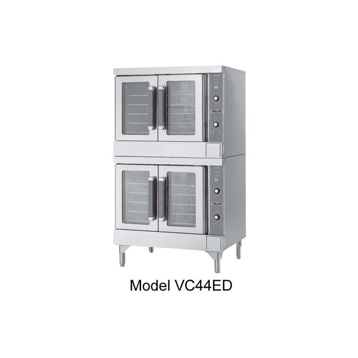 Vulcan VC44EC Convection Oven electric doubledeck standard depth 12