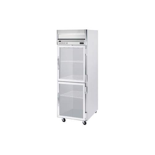 BeverageAir Commercial Freezer ReachIn 1Section Half Door Glass Top