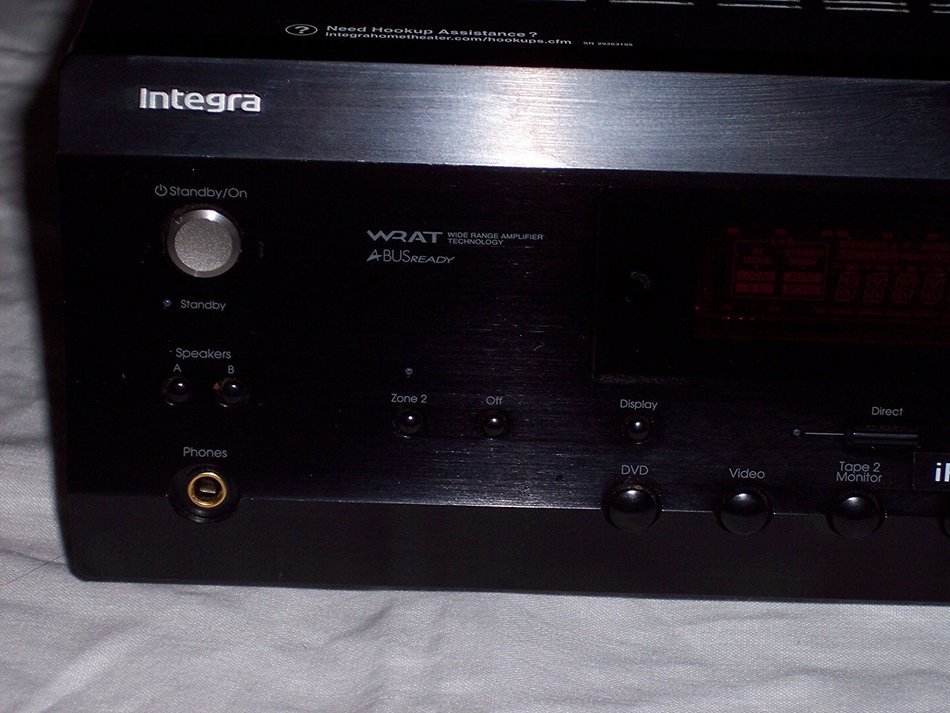 Integra DTM5.3 AM/FM AV Receiver Amplifier, MultiZone, no remote N5 free image download