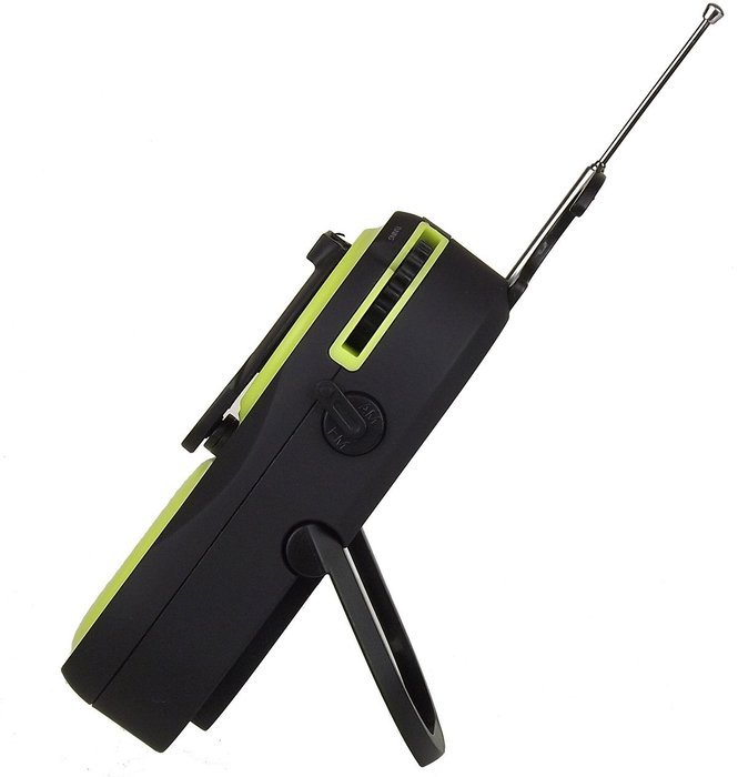 Kaito KA220 Windup Dynamo Rechargeable Emergency AM/FM Shower Radio