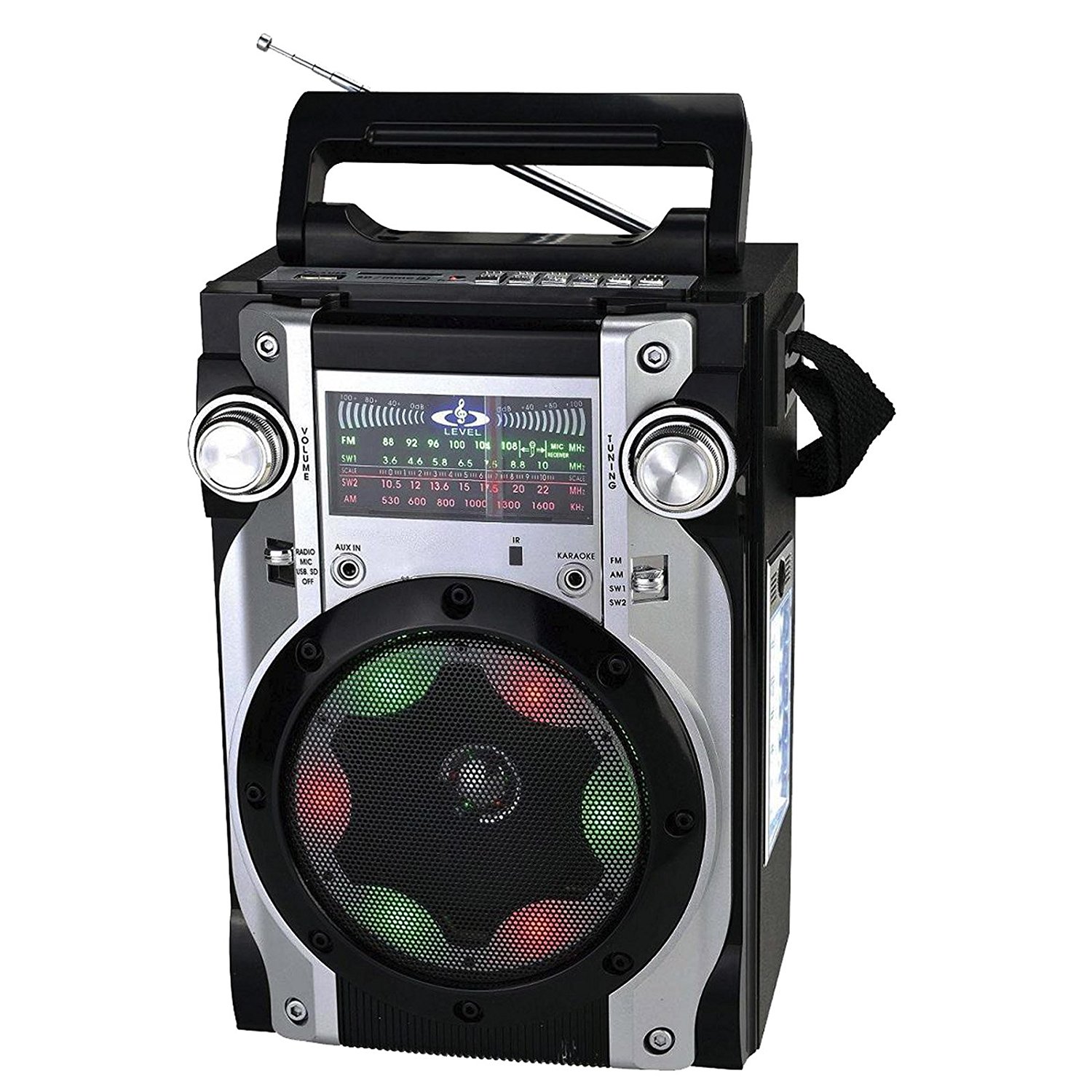 Quantum FX Karaoke Multimedia Speaker AM/FM/SW12 free image download