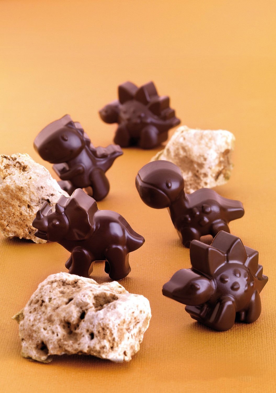 Wocuz Animal Album Shaped Chocolate Candy Making Supplies Molds Fondant