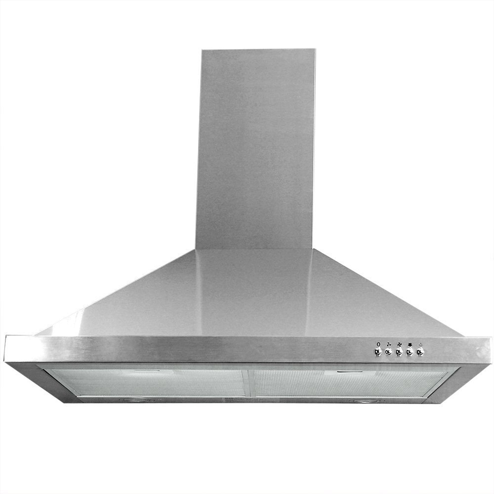 Toyofmine 36" STAINLESS STEEL RANGE HOOD WALL MOUNT STOVE EXHAUST