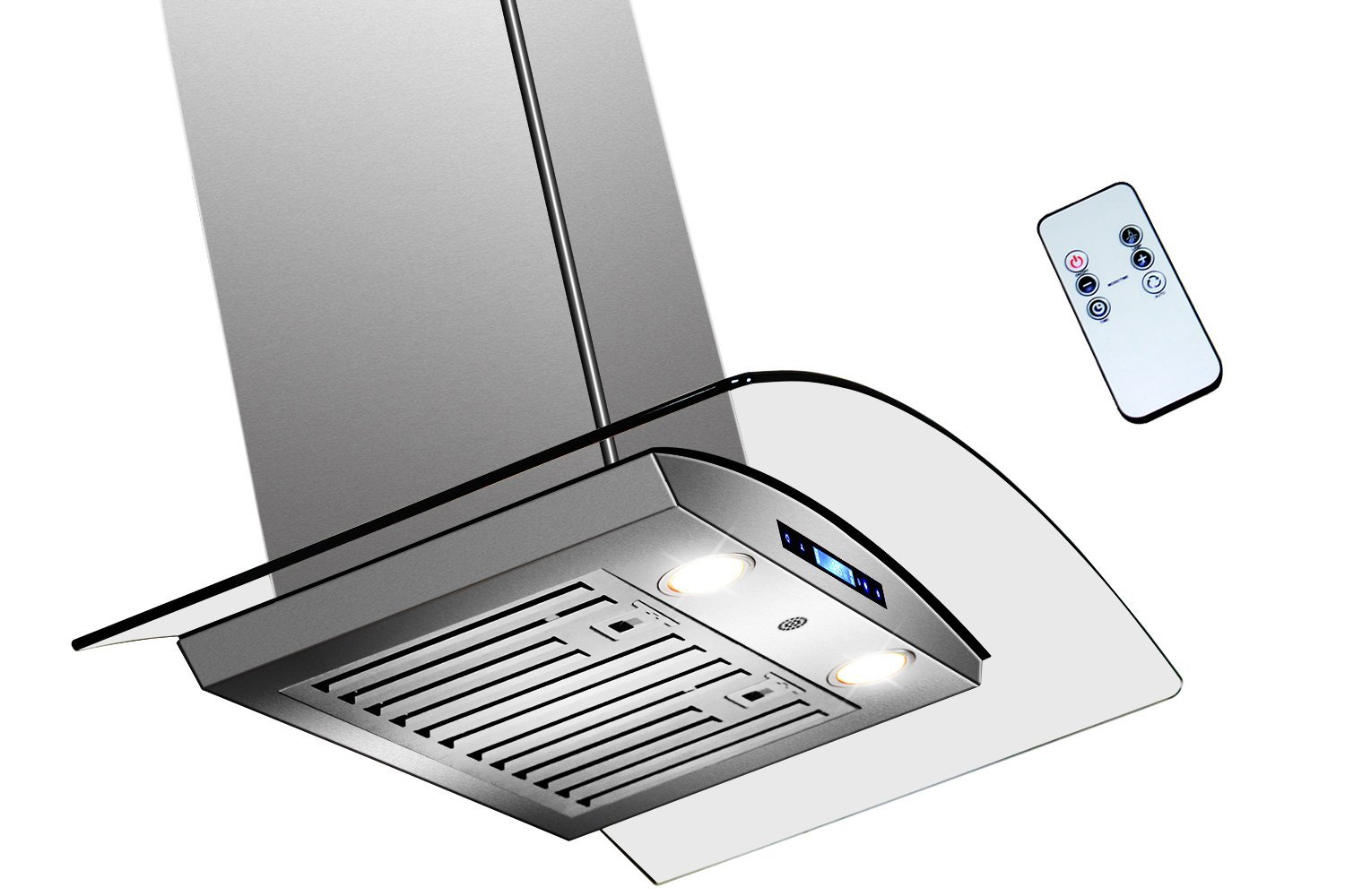 AKDY 36" Wall Mount Range Hood AZD0590 Stainless Steel Vent Hood W/Remote free image download