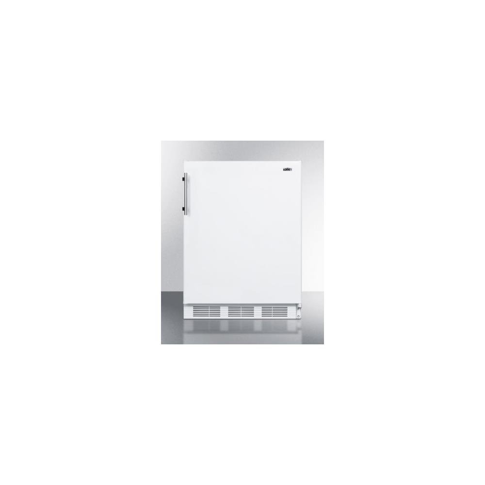 Summit CT661ADA 24" Freestanding RefrigeratorFreezer with Cycle