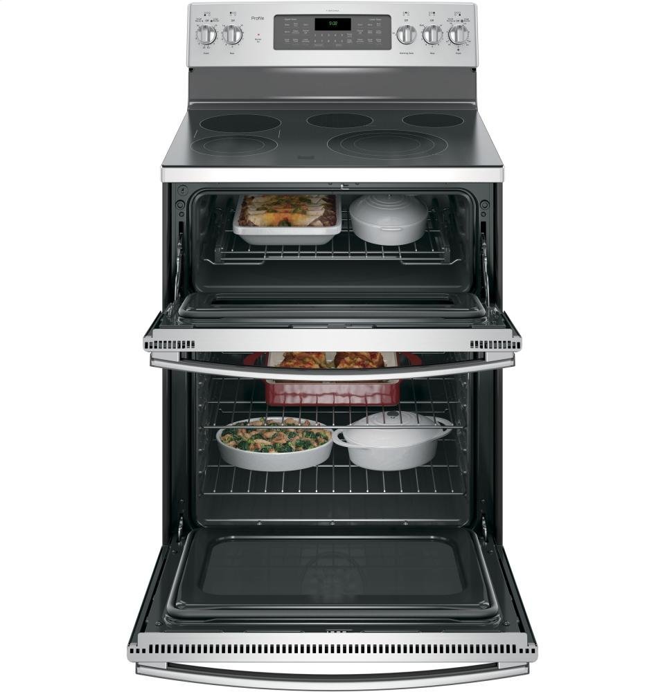 GE PB980SJSS Profile 30" Stainless Steel Electric Smoothtop Double Oven